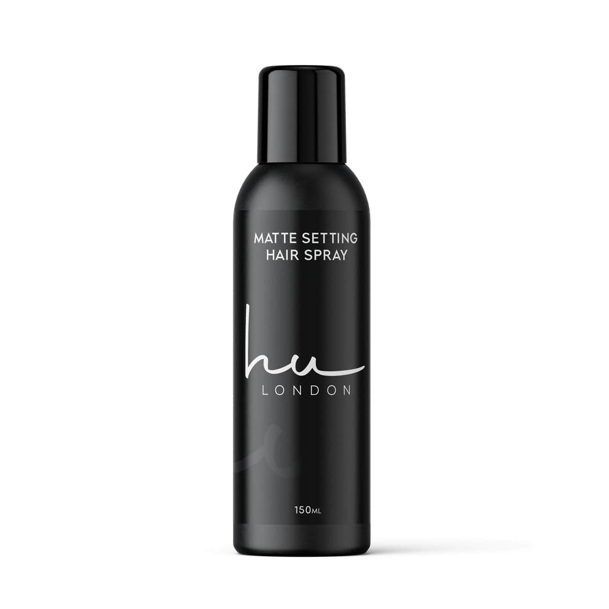 Matte setting spray